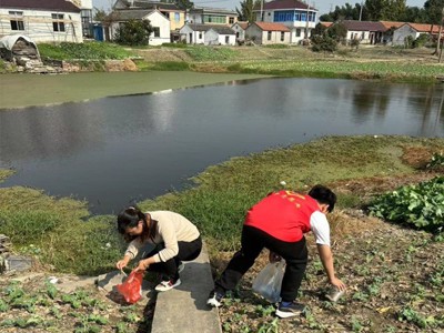 碧水漾清波，共护母亲河
